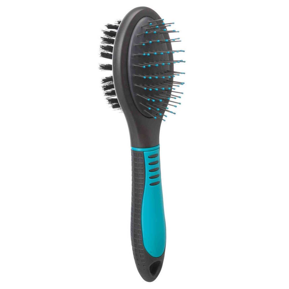 Brosse double 5 x 19 cm pour chien et chat. - Imagen 2