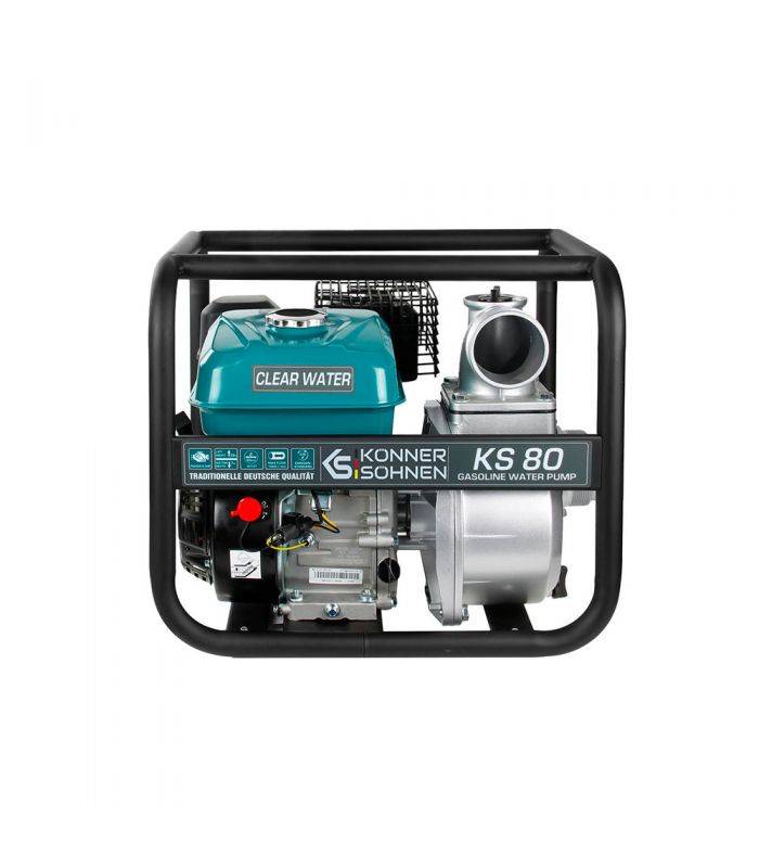Motopompe eaux claires 3 pouces moteur puissant 212cc 60000L/h Könner  Söhnen KS 80 - Imagen 1