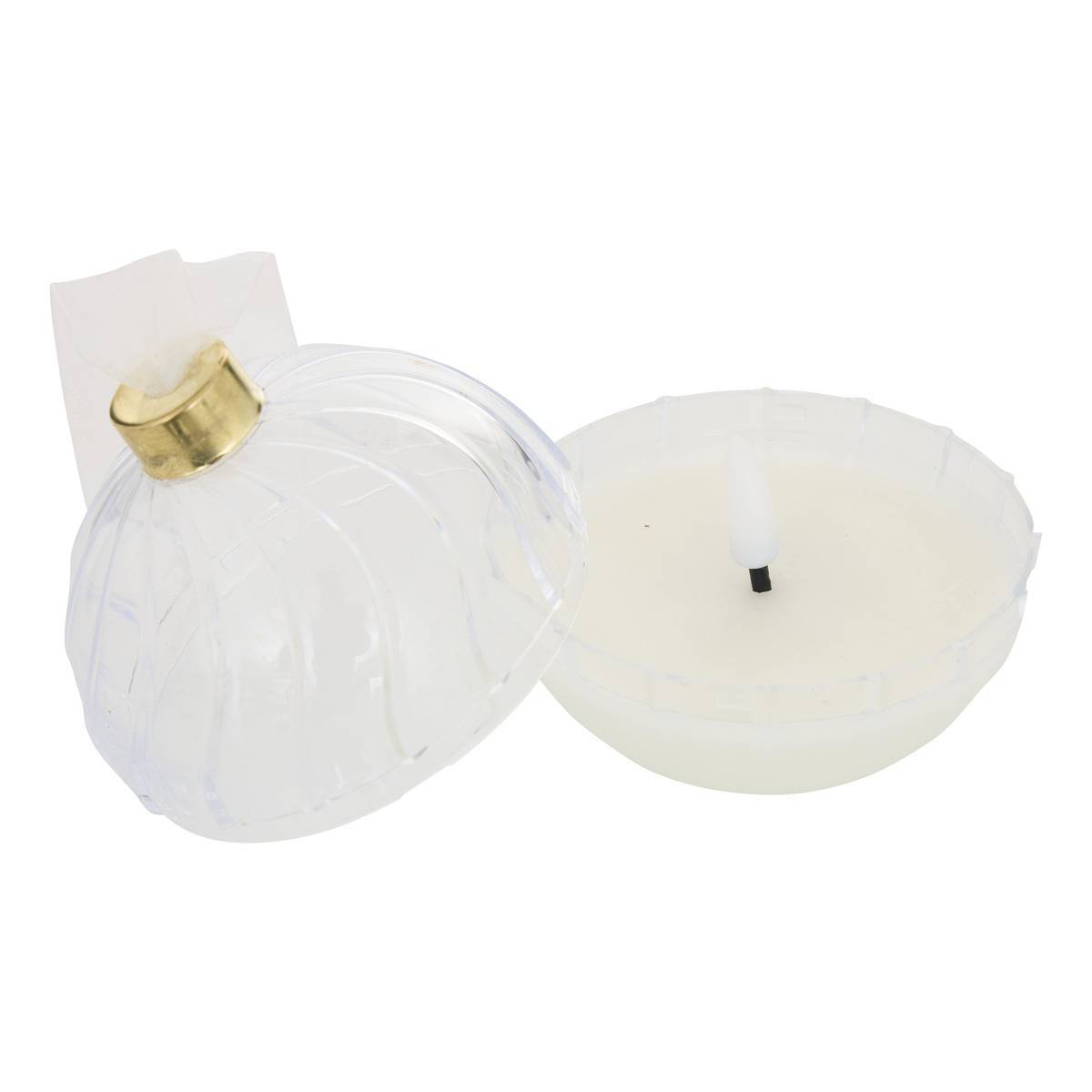 Atmosphera - Bougie LED boule D. 9 cm - Atmosphera Créateur d'intérieur - Image 1