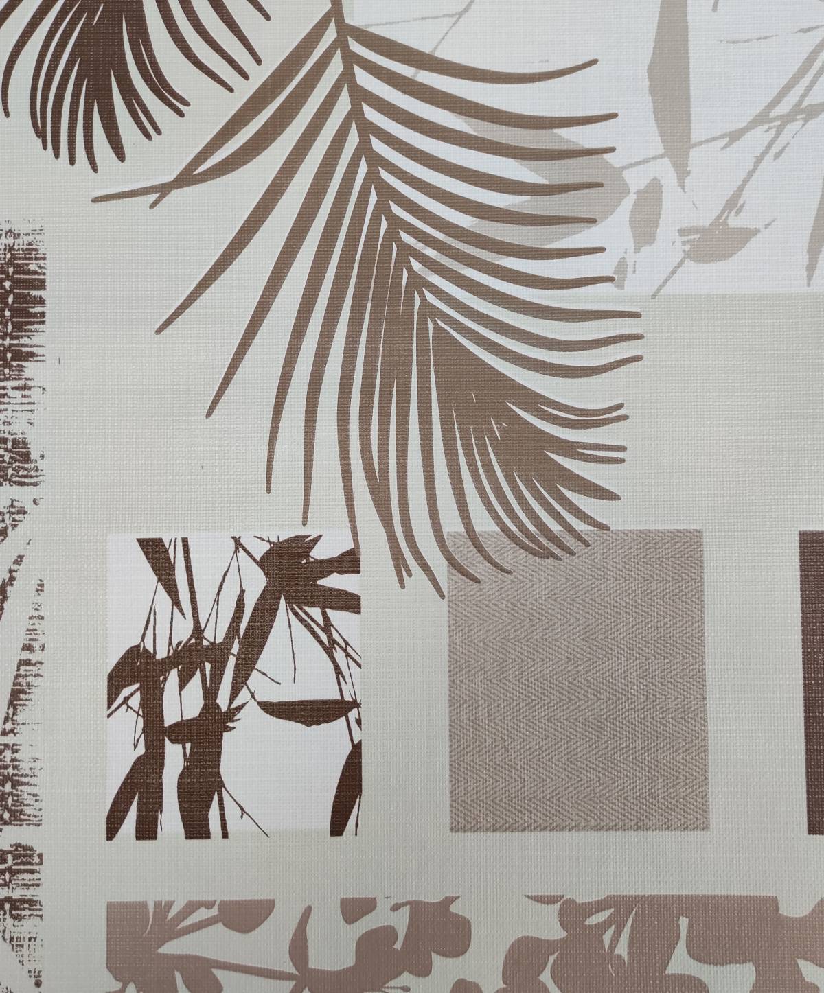 Nappe Composition PVC Base Polyester Anti-taches Palmiers Taille 140X180 CM - Image 3