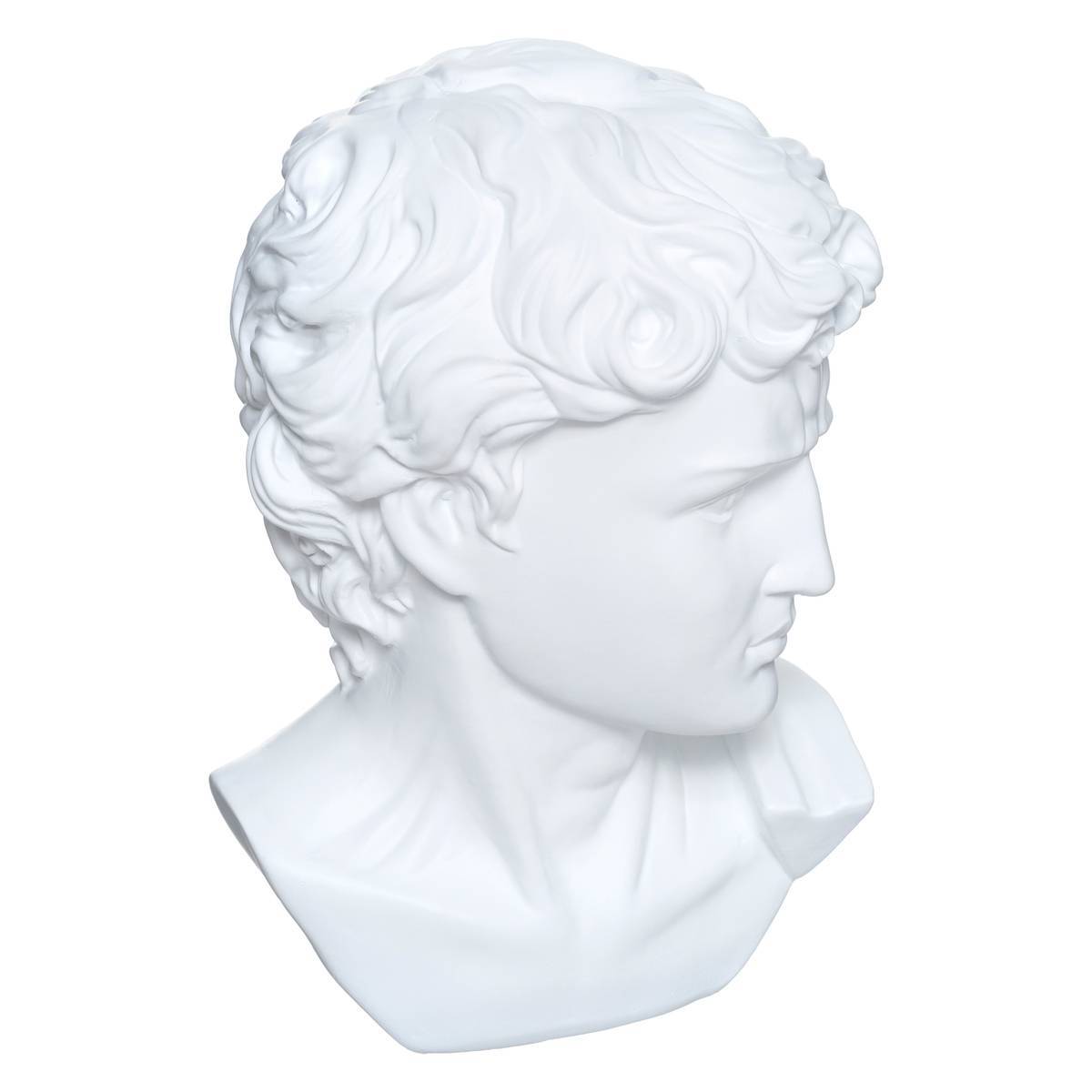 Atmosphera - Tête David H.25cm résine - Atmosphera Créateur d'intérieur - Imagen 2