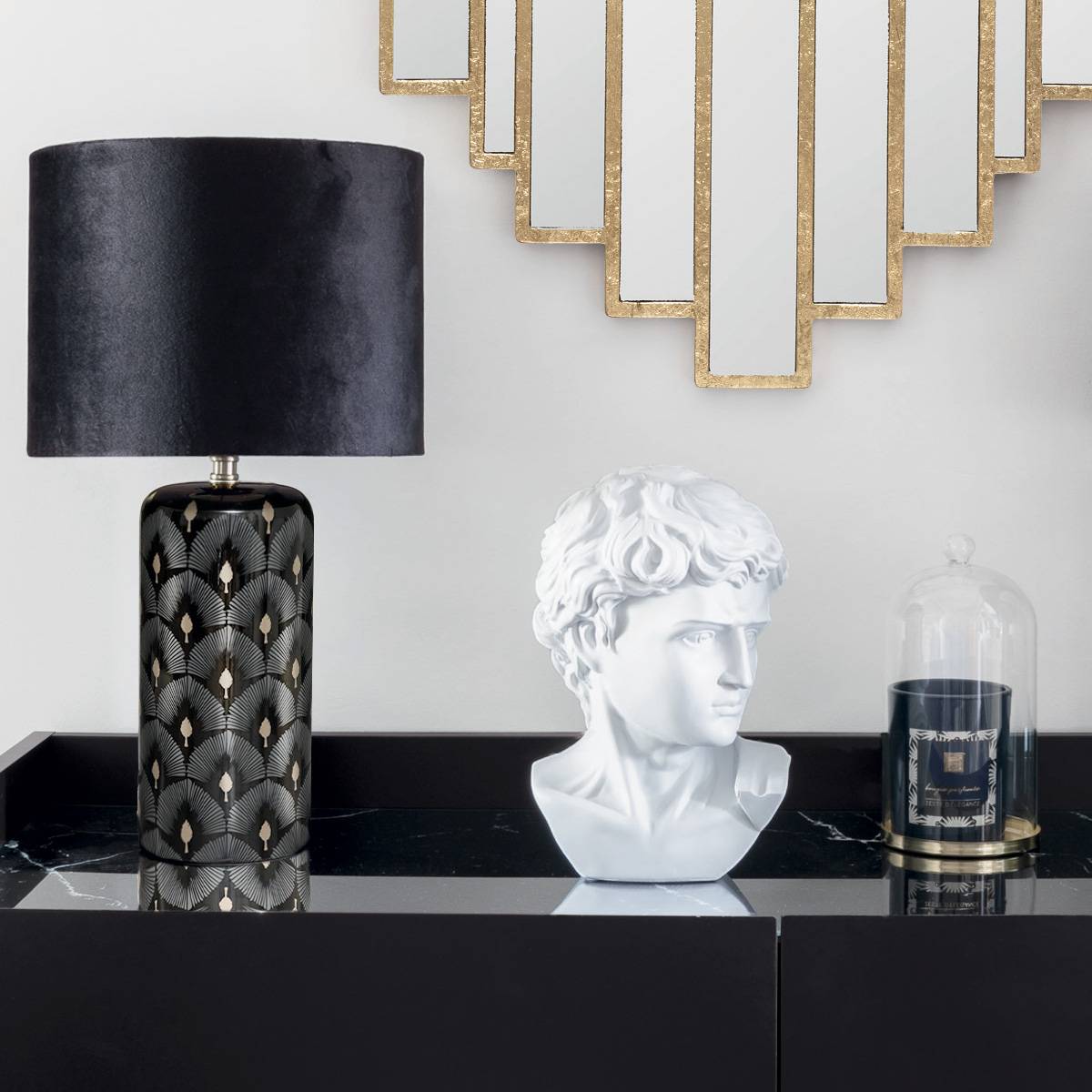 Atmosphera - Tête David H.25cm résine - Atmosphera Créateur d'intérieur - Imagen 1