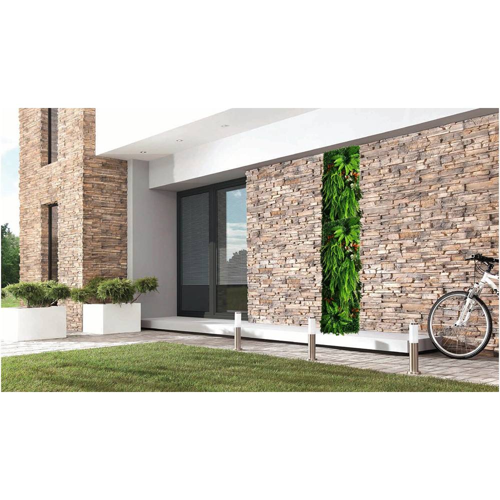 Panneau mural décoratif en plantes artificielles 40x121 cm - Image 4