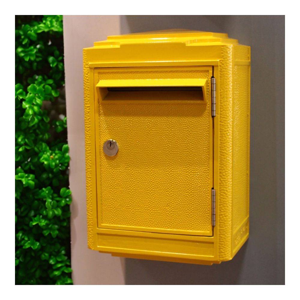 La Boite Jaune - Boîte aux lettres en aluminium petit modèle 1945 - Imagen 3