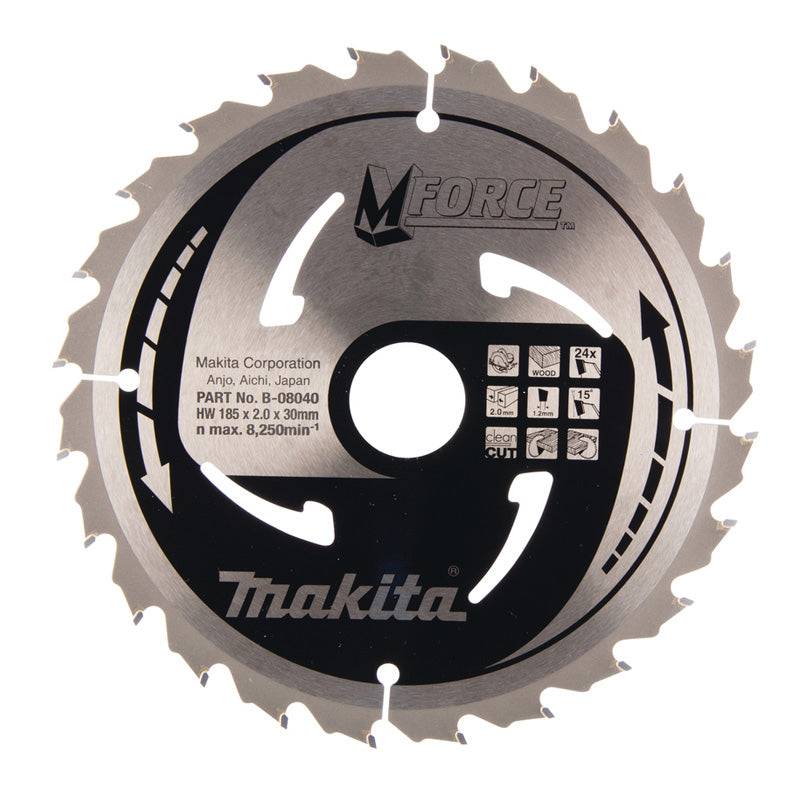 Makita - Lame pour scie circulaire M-Force bois MAKITA B-31968 185x30mm 16 dents Makita - Imagen 3