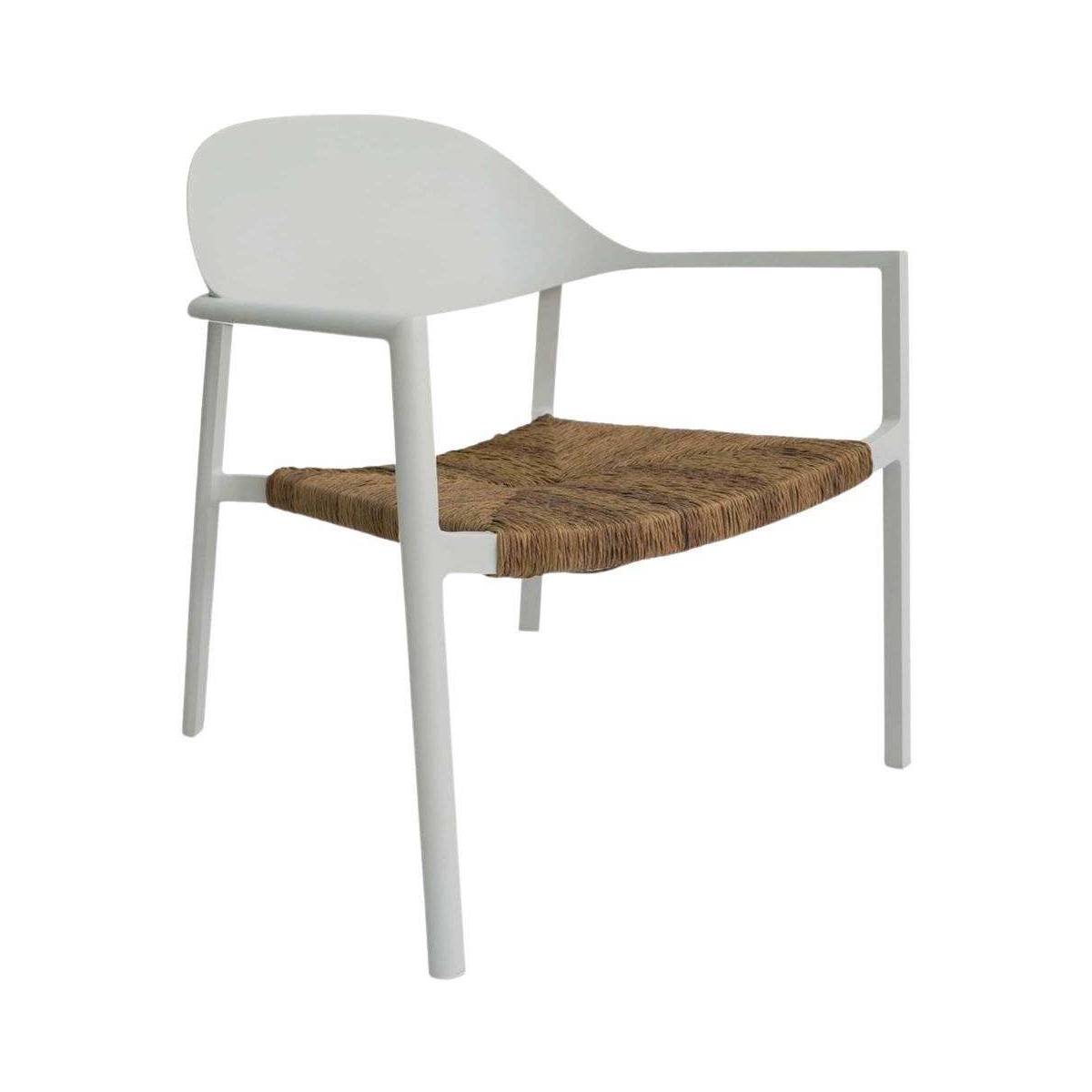 Proloisirs - Fauteuil de jardin lounge en aluminium et résine Bage - Imagen 1
