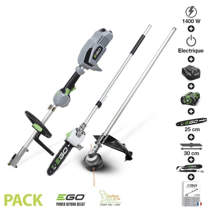 Ego Power + - Pack coupe herbe élagage avec moteur électrique sans fil chargeur batterie 56v Egopower - Imagen 1