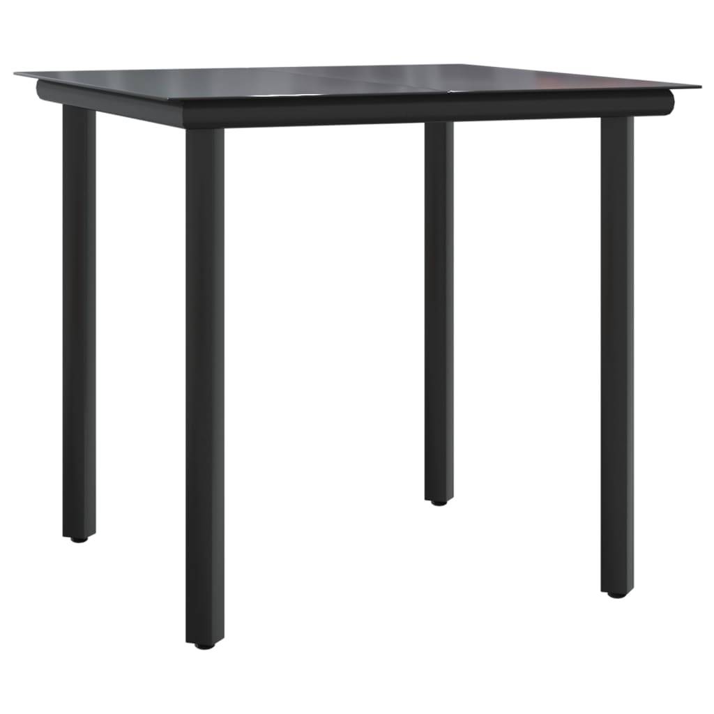 Salon de jardin 2 personnes résine tressée chaises inclinables table beige – ComfortXL Outdoor Living - Image 7