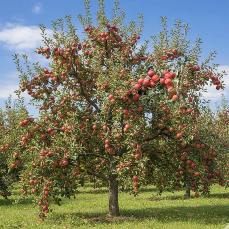 Pommier Elstar - Bon rendement - Pot de 10L - Gobelet 2 ans - 120/150 cm - De 3,00 m à 5,00 m - Imagen 4