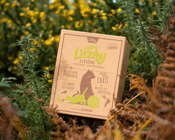 Eizhy - Litière Végétale et Compostable Litzhy à base de Landes Bretonnes - Imagen 5