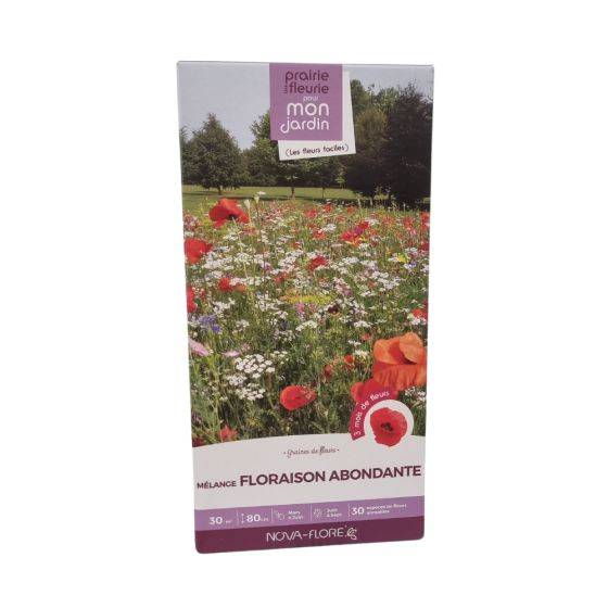 Novaflore - Mélange prairie fleurie : Floraison abondante 30 m2 - Imagen 1