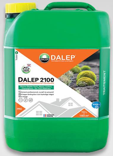 Fongicide anti-dépôt vert concentré Dalep 2100 bidon 10 L - Dalep - Image 1