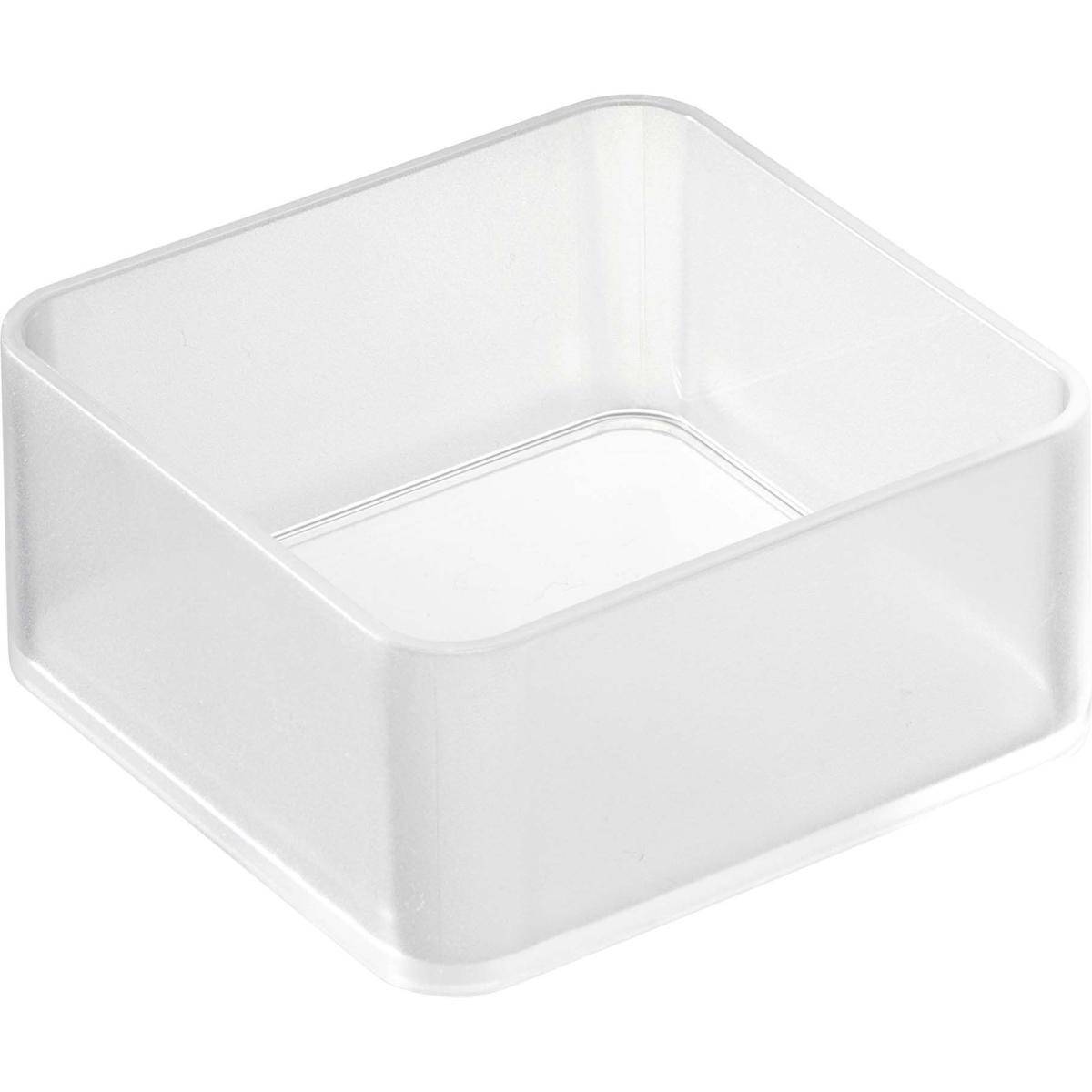 Yamazaki - Set de 2 boîtes de rangement empilables Tower 8 x 8 x 3,7 cm Yamazaki - Imagen 1