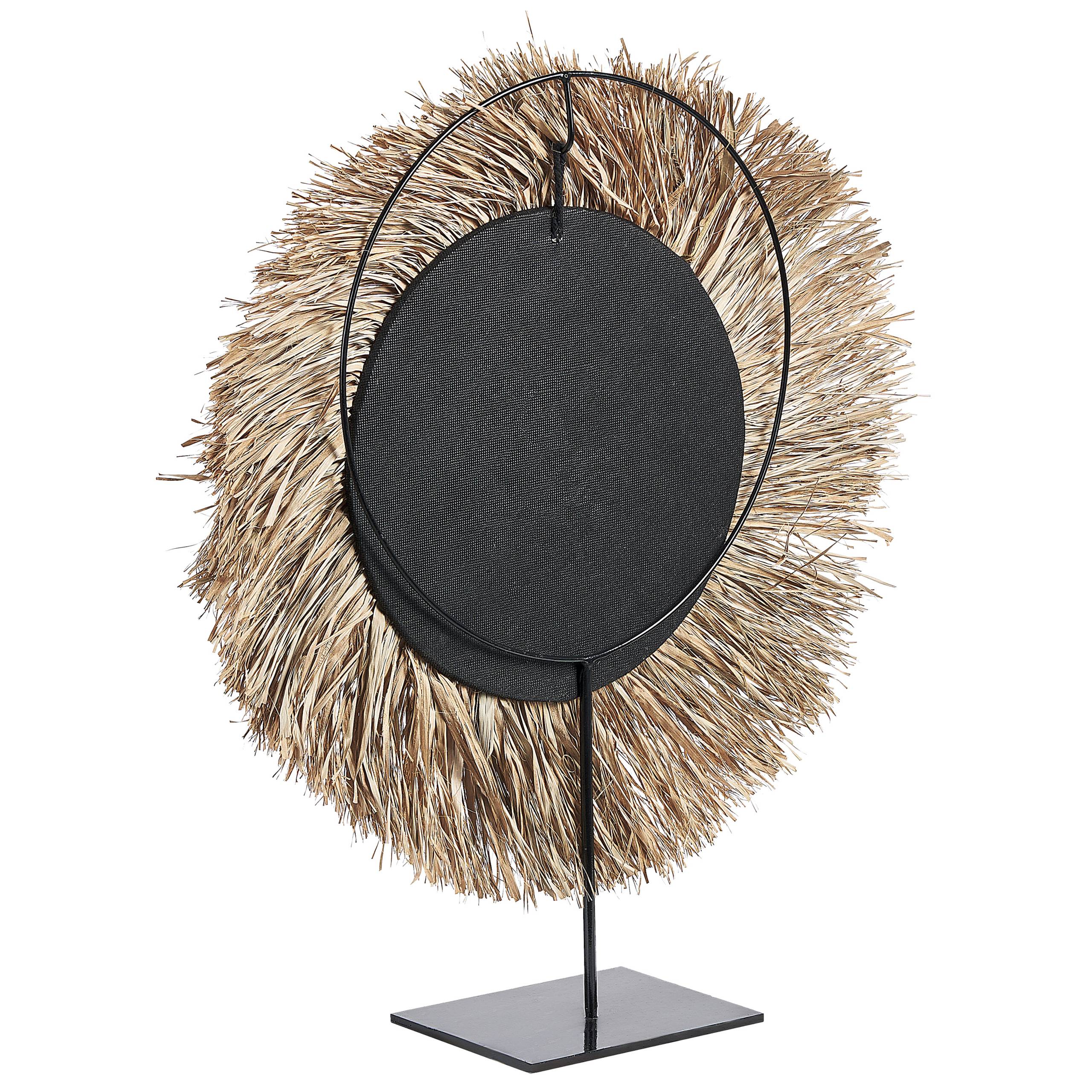 Beliani - Accessoire Décoratif Paille Naturel ACEH - 42x13x52- Beliani - Image 5