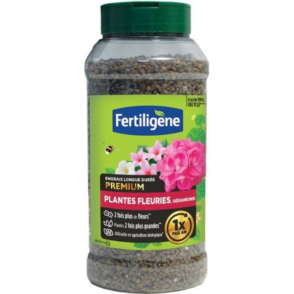 Fertiligène - Engrais longue durée premium plantes fleuries géraniums 600 g - FERTILIGENE - FEGLDGER - Image 1