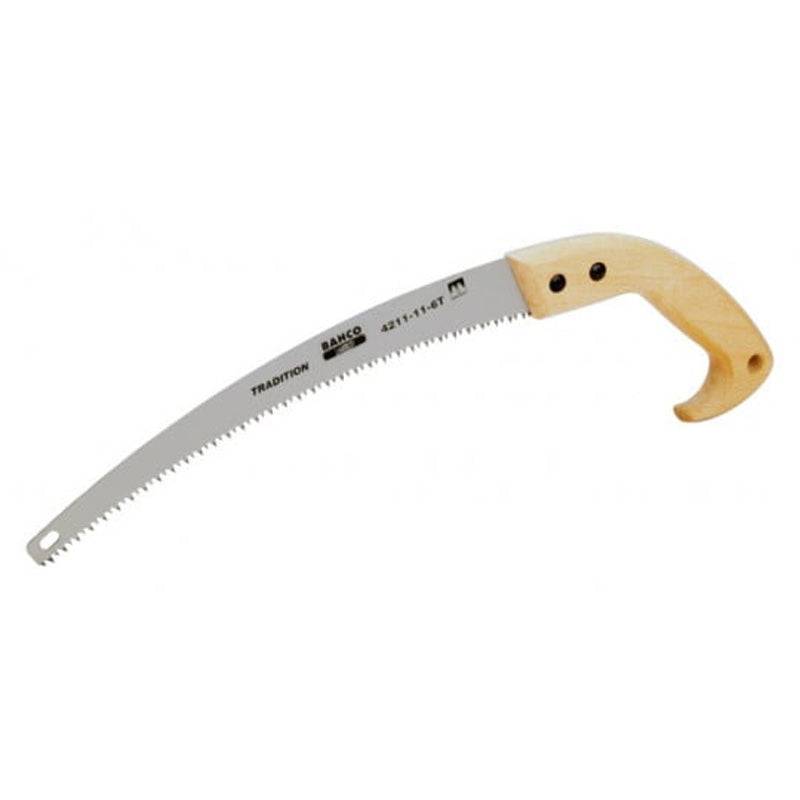 Bahco - Scie arboricole portable à denture trempée avec poignée en bois, 6 dents au pouce, 14" | 4211-14-6T - Bahco - Image 1