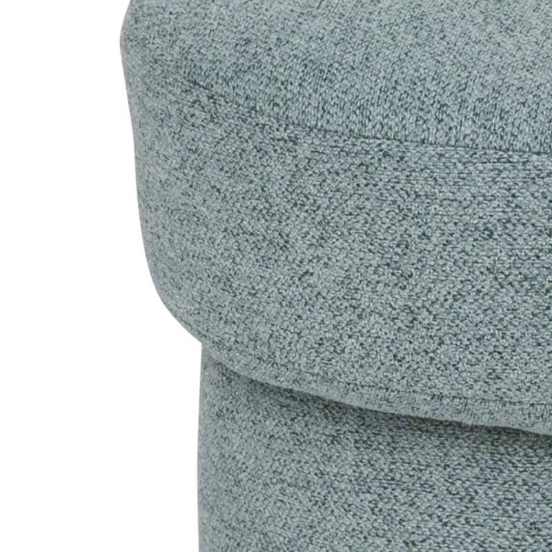 Pouf en tissu 40 cm céladon Kita Atmosphera - Imagen 2