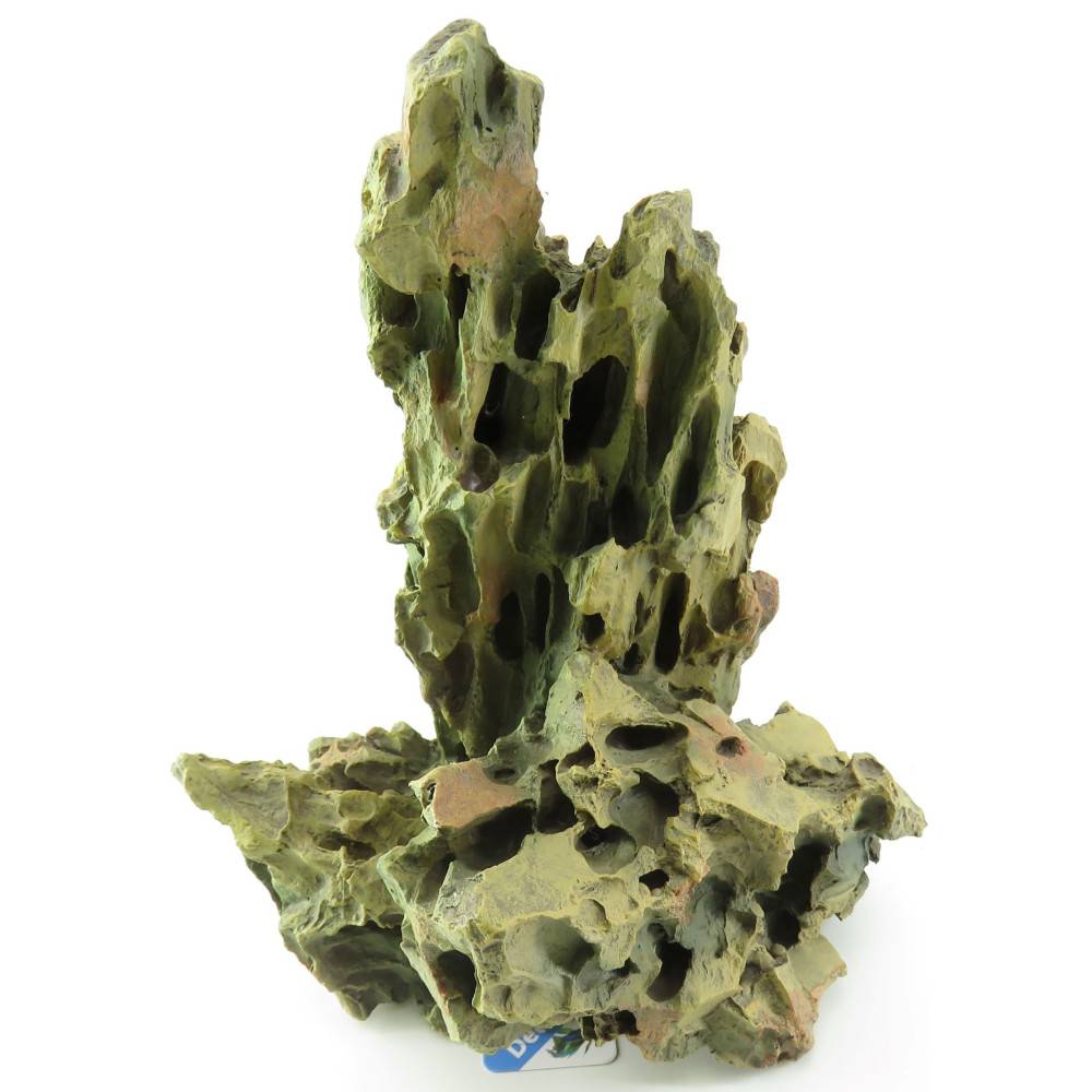 Bryce canyon corail. Taille: 23 x 20 x 29 cm. décoration aquarium. - Imagen 6