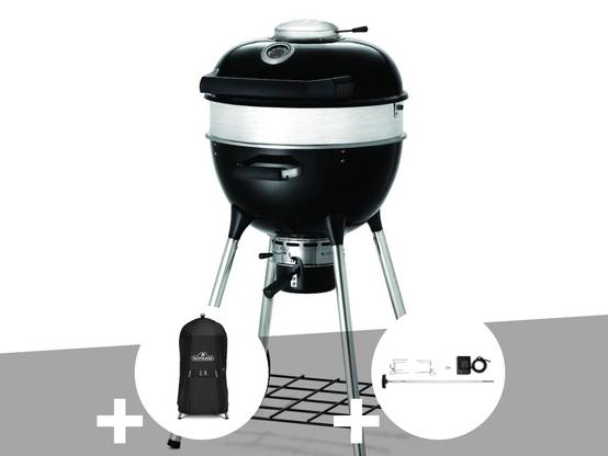 Napoleon - Barbecue à charbon Charcoal Kettle Pro 47 cm + Housse pour barbecue à charbon Kettle Pro 47 cm + Rôtissoire - Napoleon - Image 1
