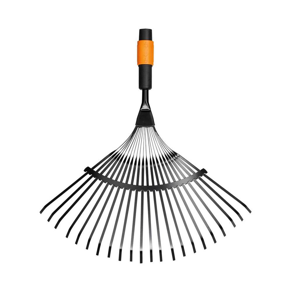 Fiskars - Balai à feuilles 20 dents Quikfit sans manche Fiskars