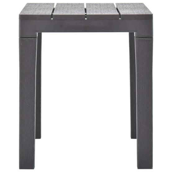 Maison Chic - Bancs de jardin | Banquette De Jardin | Banc Extérieur lot de 2 Moka Plastique Maison Chic - Image 4