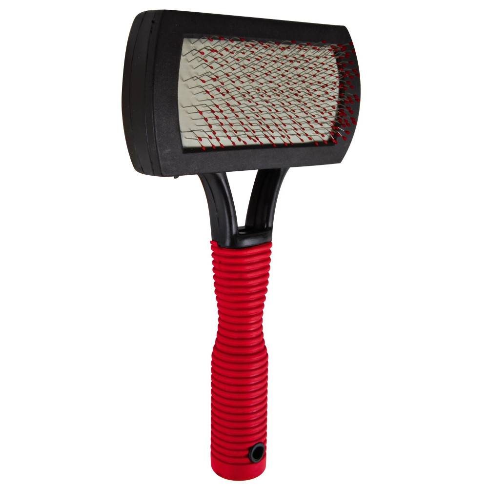 Trixie - Brosse souple 10 x 17 cm Pelage extérieur, Base du pelage pour chien - Imagen 1