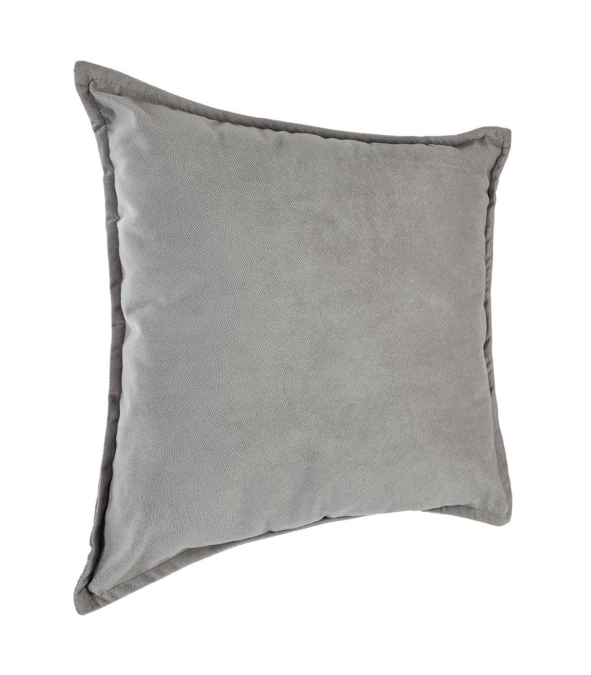 Coussin déhoussable Gris clair 45 x 45 cm - Image 1
