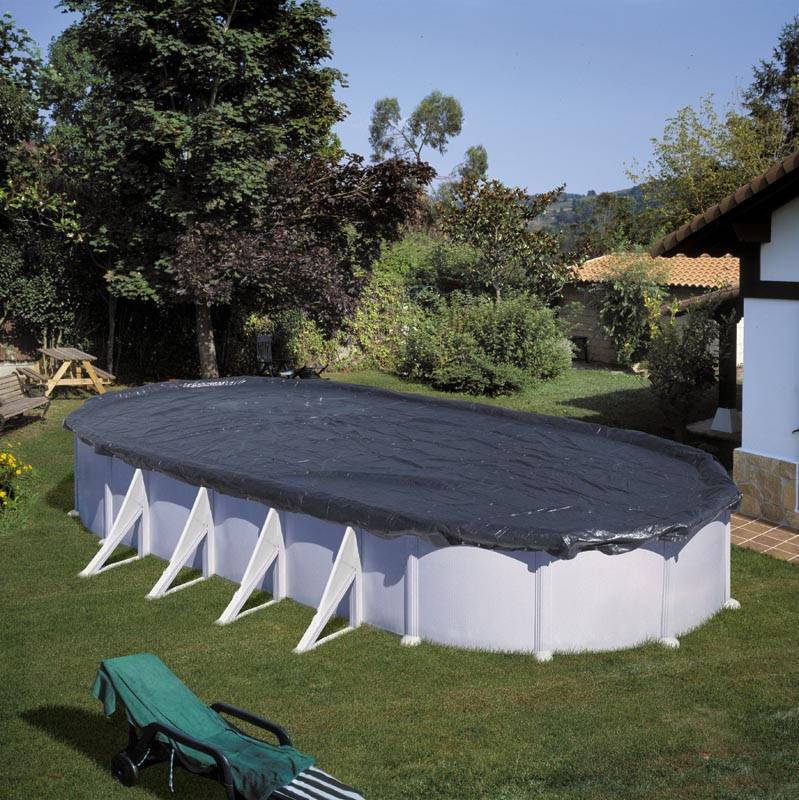 Gre Pools - Bâche hiver 180g /m² pour piscine 6,10 x 3,75m Gre Pools - Imagen 2