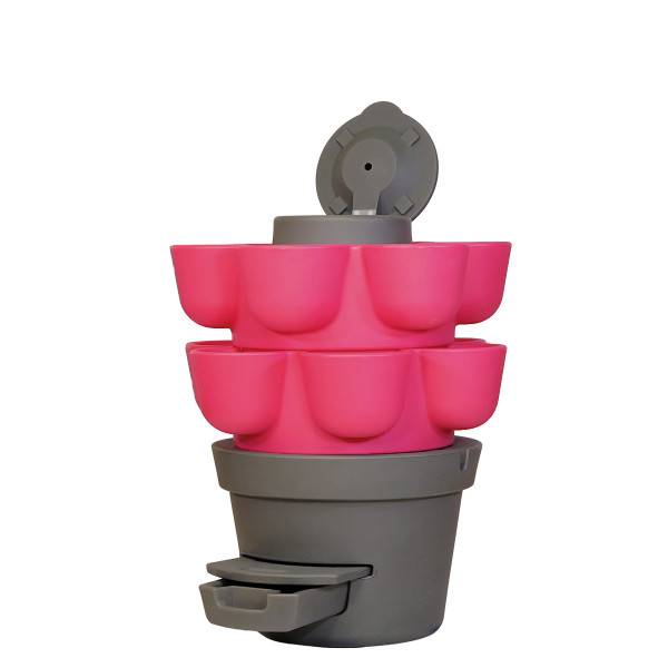 WORMgarden Fuchsia 2 jardinières + 250gr de Vers - Image 3