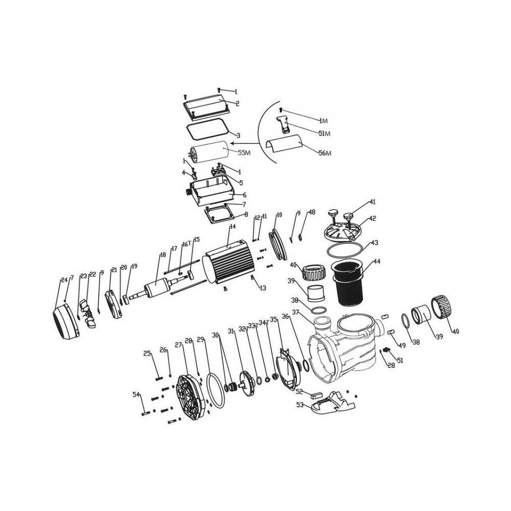 Panier prefiltre pompe compatible pour MJB - C-B526-06 - Imagen 2