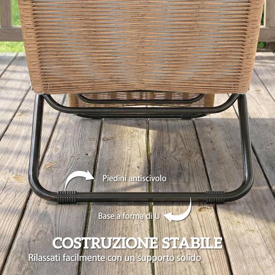 Bain de Soleil Forme S Résine Tressée Piscine Matelas Rembourré 175cm Blanc Crème - ComfortXL Outdoor Living - Image 9