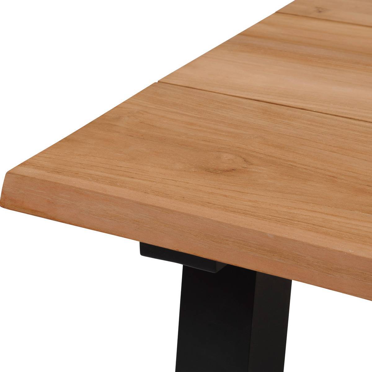Hesperide - Table de jardin "Iruya" Teck & Graphite 8 places Hespéride - Imagen 4