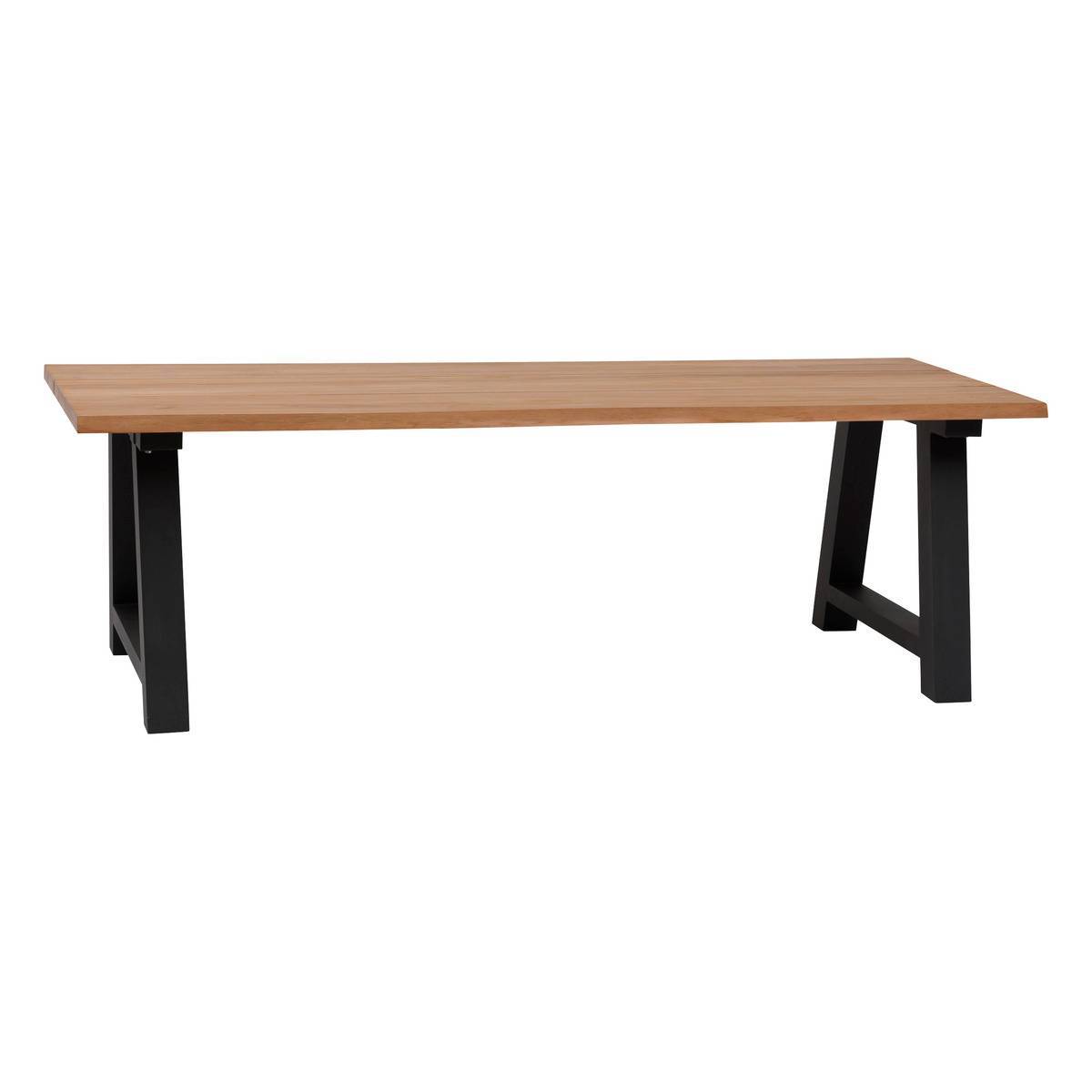 Hesperide - Table de jardin "Iruya" Teck & Graphite 8 places Hespéride - Imagen 1
