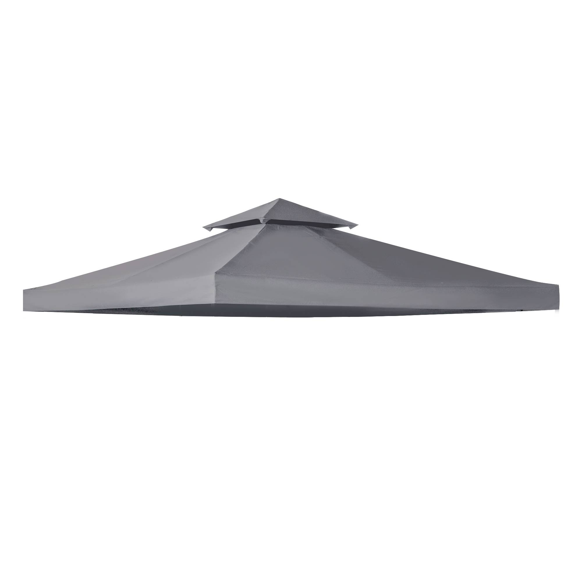Outsunny - Toile de Rechange pour pavillon tonnelle Tente 3x3m Gris - Outsunny - Image 1