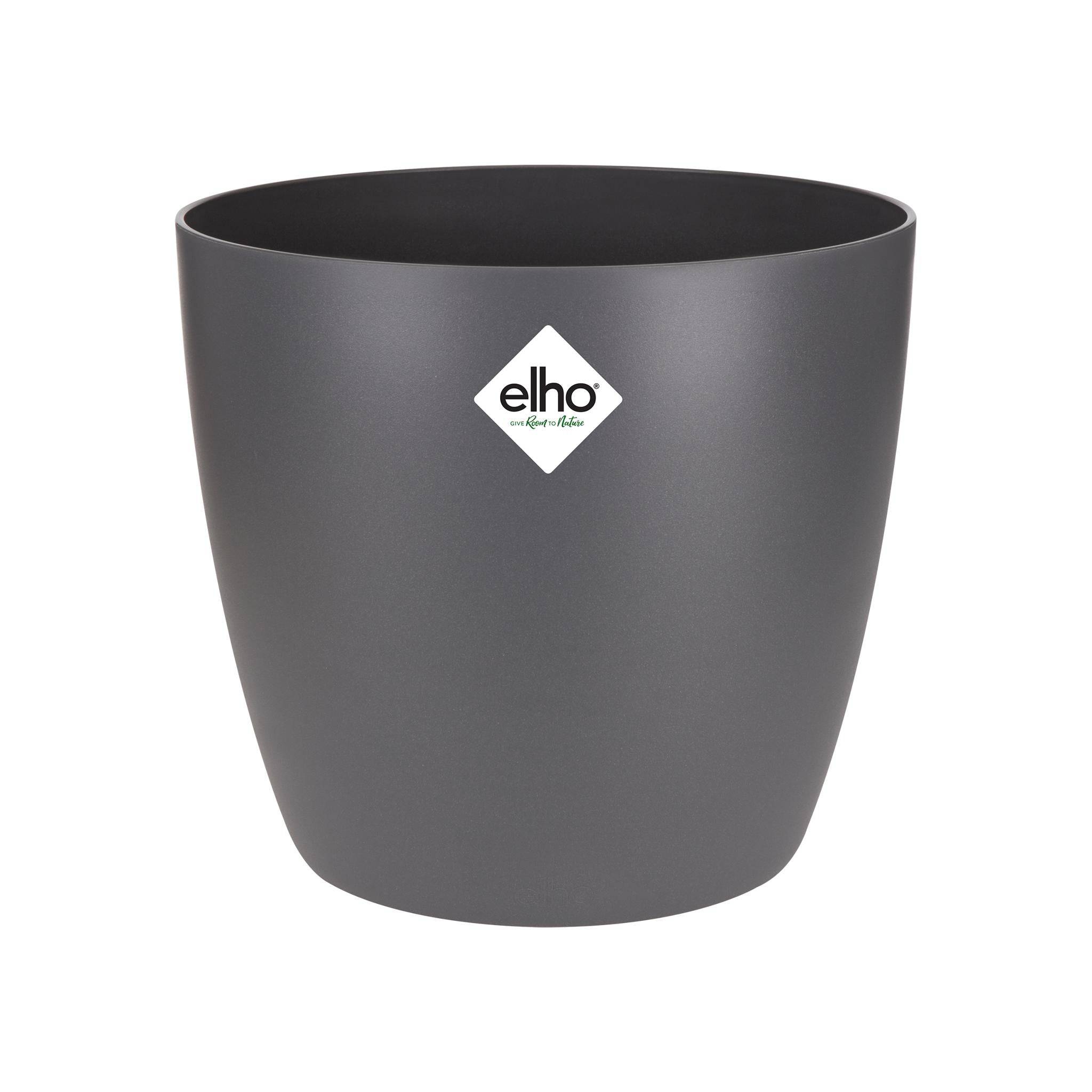 Pot elho Brussels Rond Anthracite 20 cm- La Green Touch - Image 1