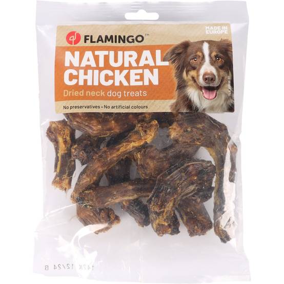Friandise nature pour chien, cou de poulet 200 g - Image 1