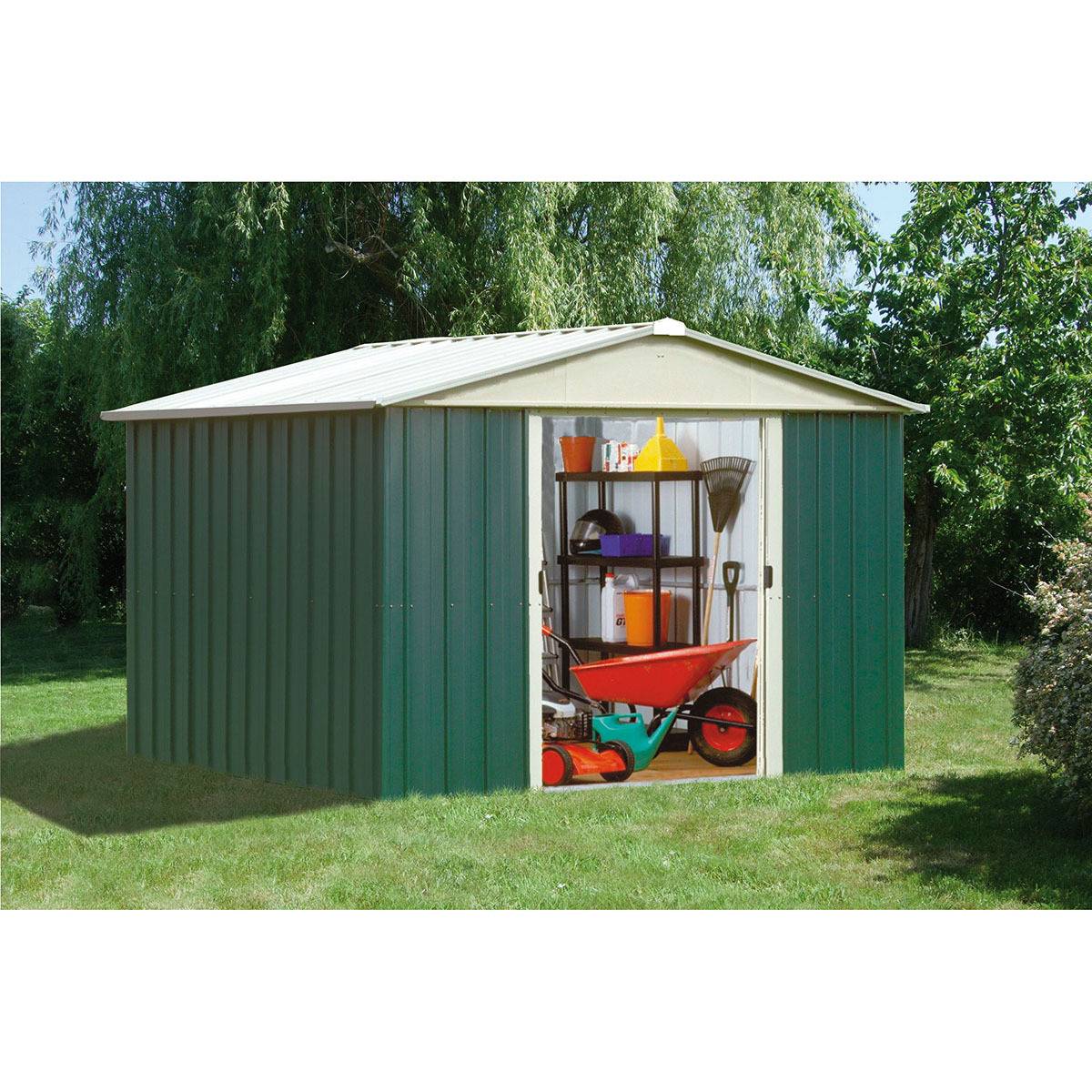 Yardmaster - Abri de jardin métal 8,48m² 109GEYZ Yardmaster - Imagen 2