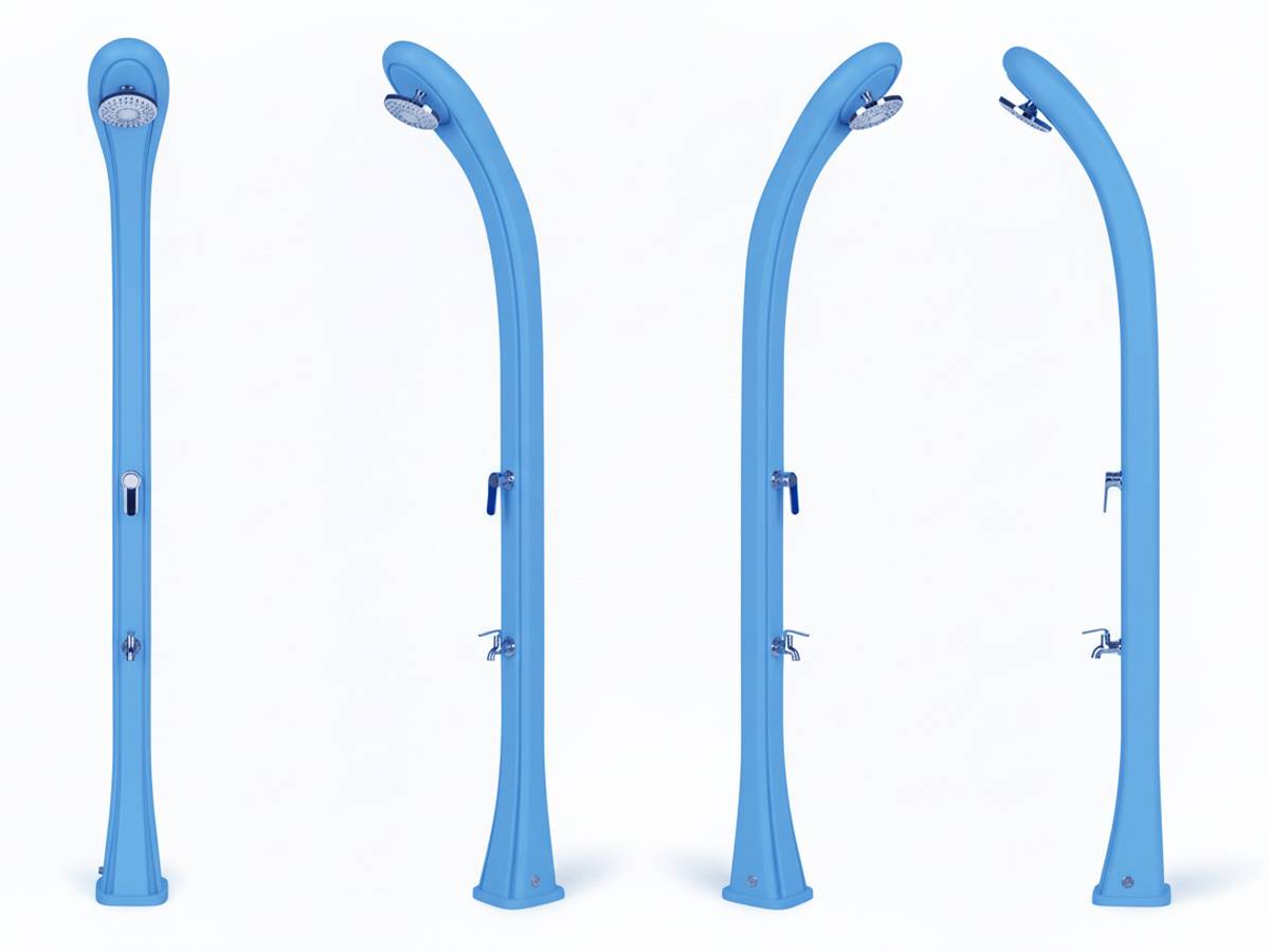 Formidra - Douche Solaire So Happy 28L Coloris Bleu - Imagen 3