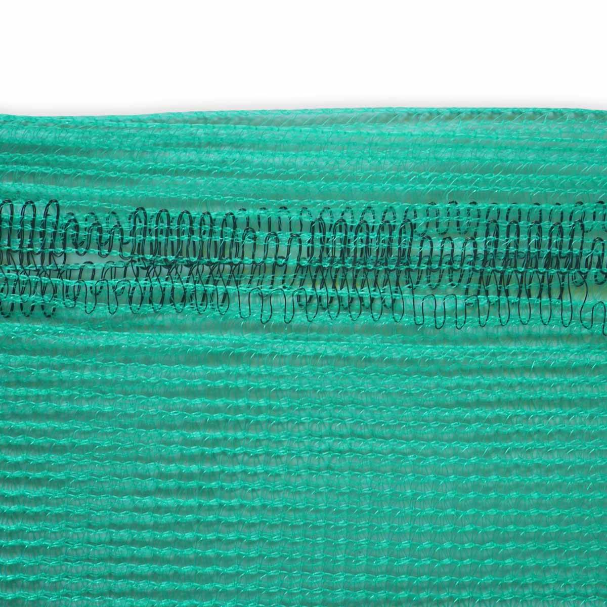 Filet d'échafaudage Vert 3,07x50 m 50EC - Qualité PRO - Filet de protection d'échafaudage pour chantier - Pare-gravats TECPLAST - Image 5
