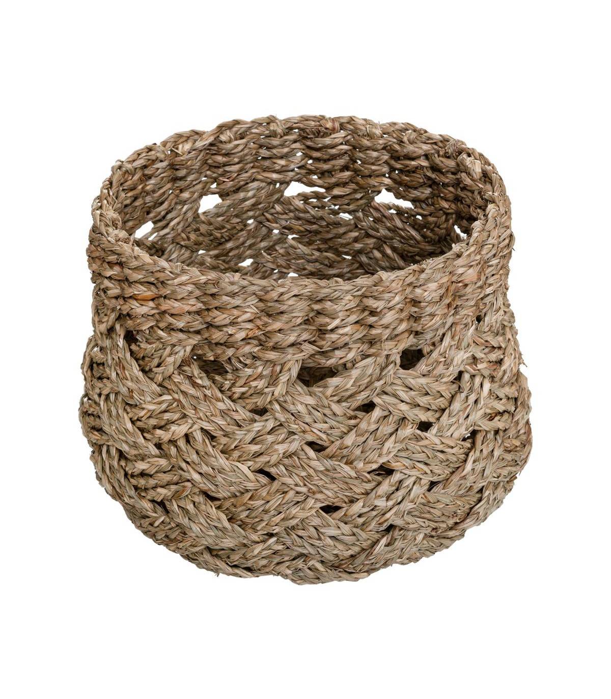 Set de 3 Paniers de rangement rond tressé - Imagen 3