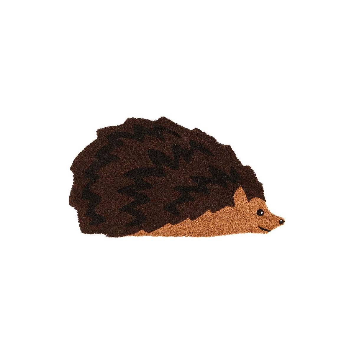 Esschert Design - Paillasson animal en fibres de coco revers antidérapant Hérisson Best For Boots - Imagen 1