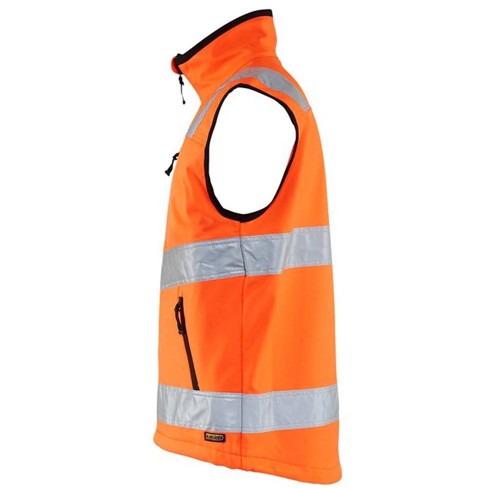 Gilet sans manches haute visibilité Blaklader Softshell Orange L - Image 3