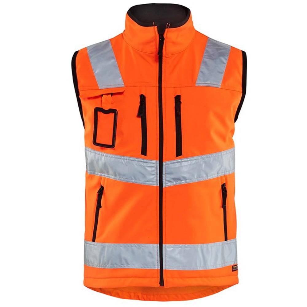 Gilet sans manches haute visibilité Blaklader Softshell Orange L - Image 1