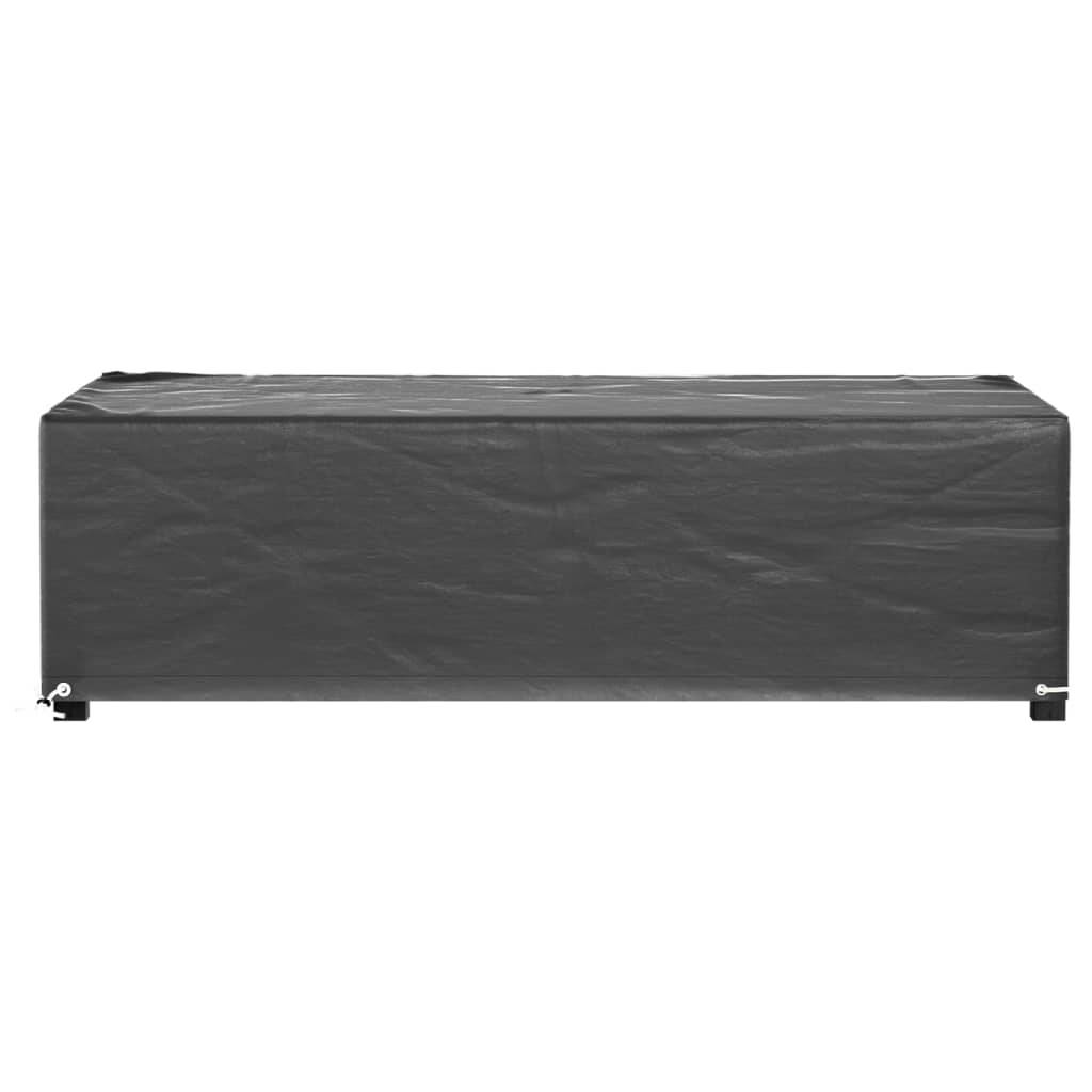 Vidaxl - Housses salon de jardin 2pcs 8œillets 125x70x35cm rectangulaire vidaXL 3155340 - Image 10