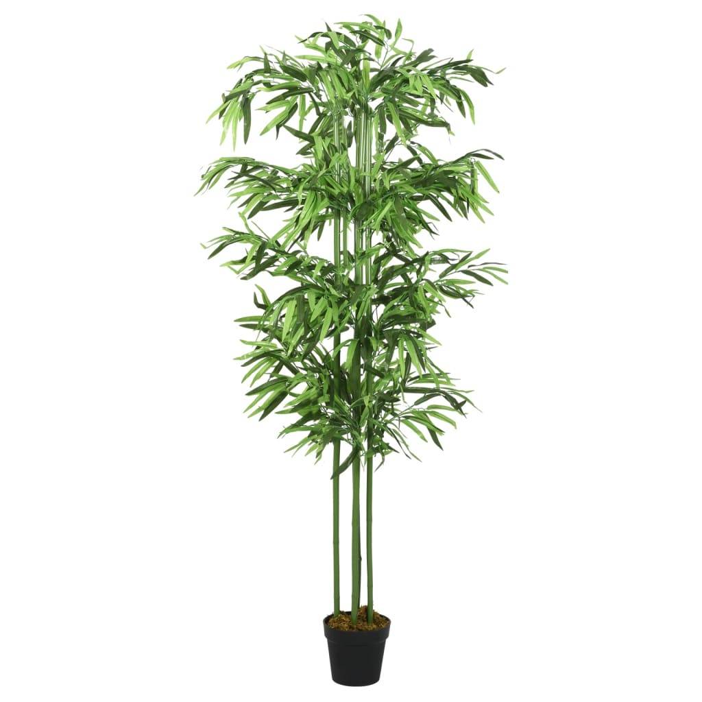 Vidaxl - Bambou artificiel 576 feuilles 150 cm vert - Image 1