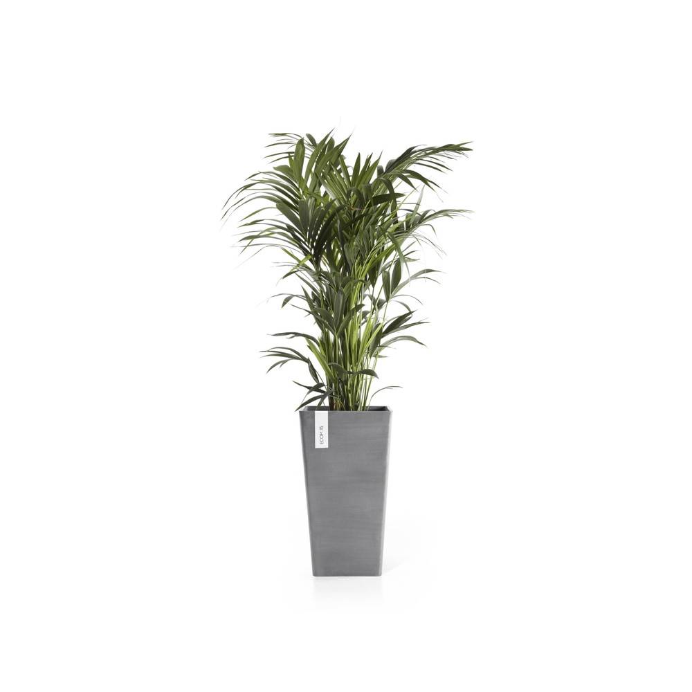 Ecopots - Pot Haut Rotterdam 56 Gris - 31 x 31 x H. 56 cm - 36,2 L ECOPOTS - Imagen 2