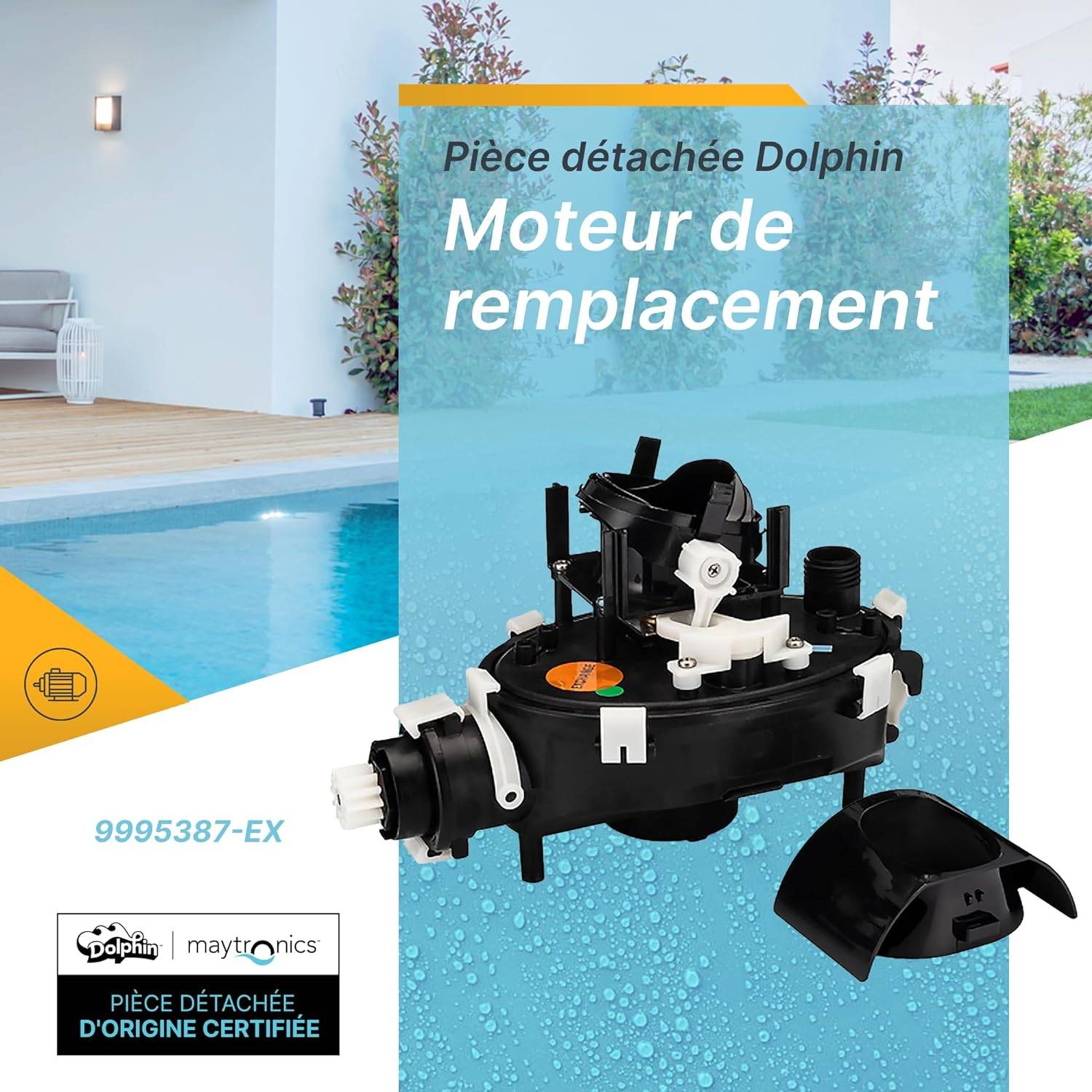 Dolphin - Moteur pour robot dolphin s200, s300, e30 etc... Voir liste 9995387-ASSY Dolphin - Imagen 4
