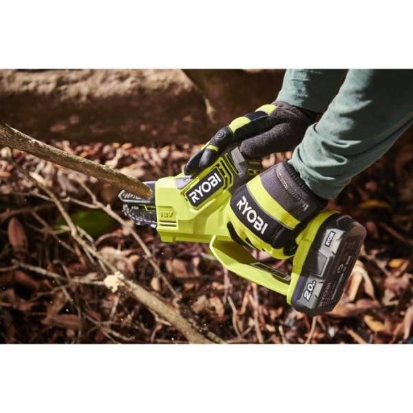 Ryobi - RYOBI - Élagueur a main 18V - Brushless - guide 10 cm - 6 m/s - tendeur sans outil - vendu sans batterie ni chargeur - RY18PSX1 - Image 2