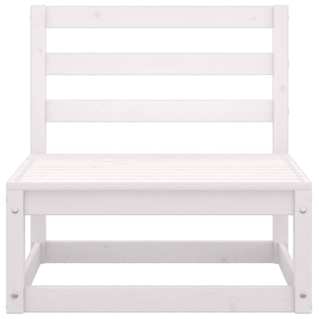 Prolenta Premium - Banc de jardin Blanc 70 X 70 cm - Prolenta Premium - Image 2