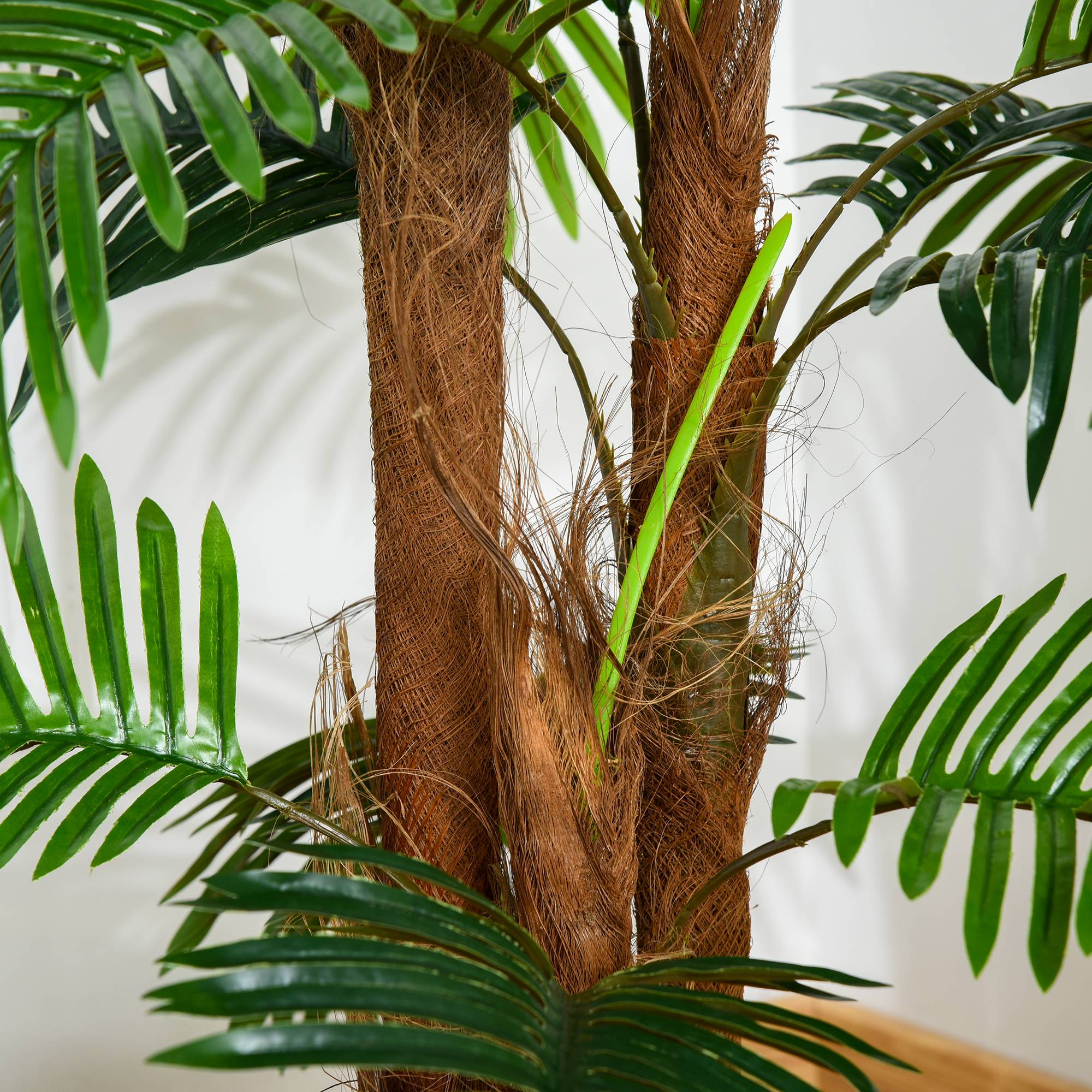 Palmier artificiel plastique vert 16 x 16 x 120 cm - PANGIVO - Image 9